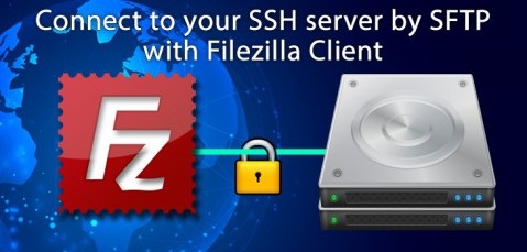 To connect to an SSH server using FileZilla, follow these steps